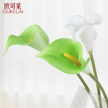 

PU feel the Calla Calla flower beam living room decoration flower garden floral bouquet of landing