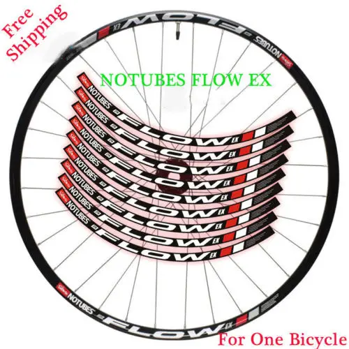 Stan's NOTUBES потока EX обод колеса наклейки для горного велосипеда 26 27,5 29 дюймов MTB DH Гонки велосипедные наклейки