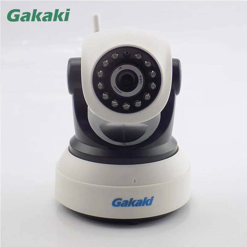 

Gakaki Wifi Wireless IP Camera Baby Monitor Audio Record Surveillance Onvif Network Night Vision CCTV Home Protection Security