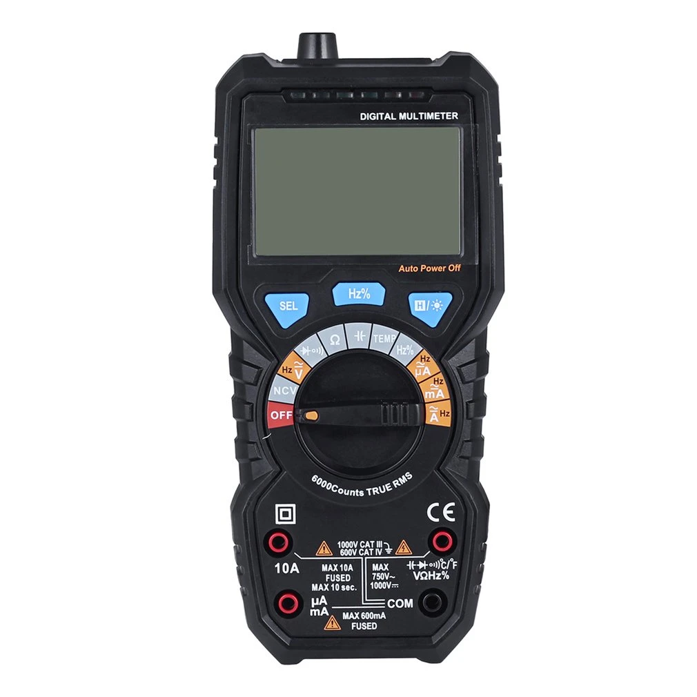 

BSIDE 1pc ADM08P Automatic LCD Display Electric Handheld Tester Digital Multimeter Multimetro Ammeter Multitester Black Sale