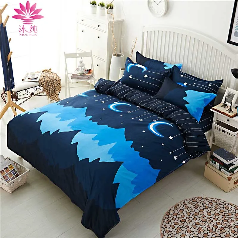 bed sheet pillow cover set