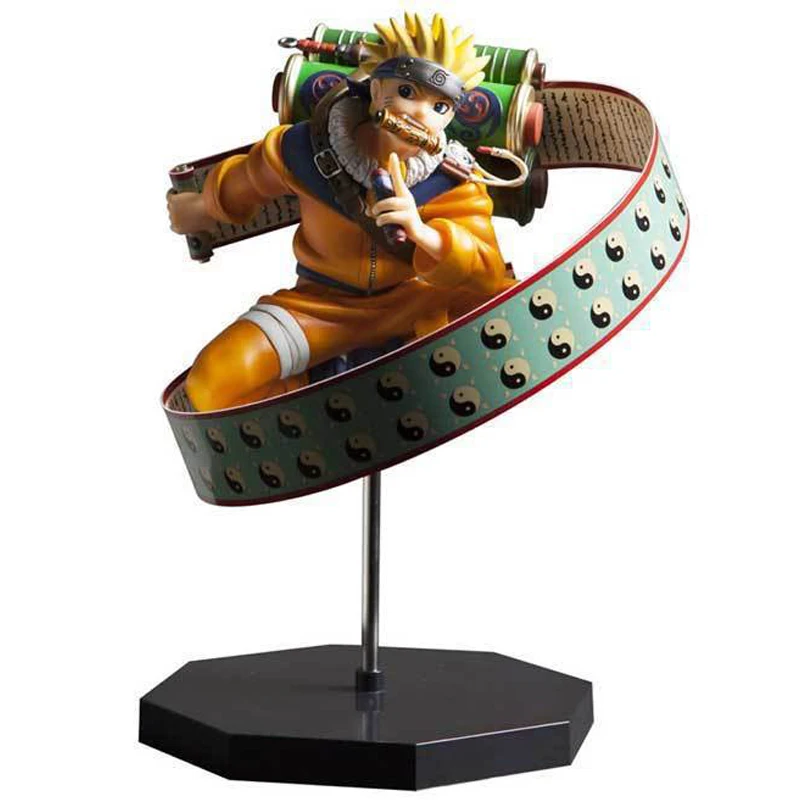 

Naruto Action Figures PLEX DPCF Shippuden Scrolls Uzumaki Model Toys 26cm
