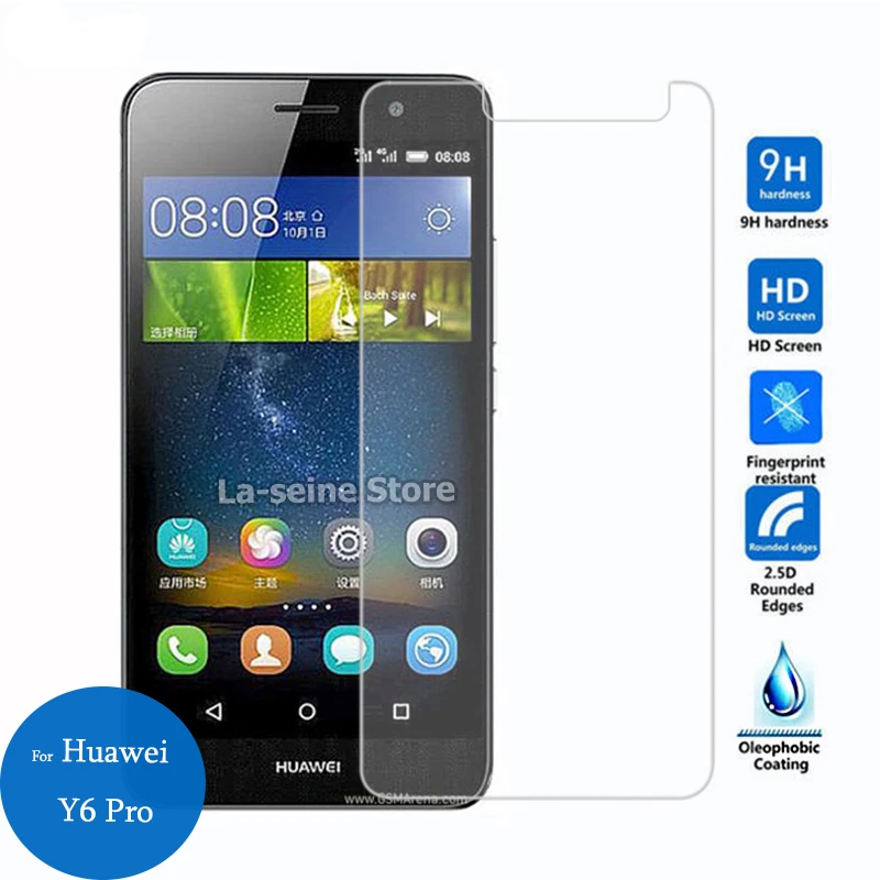 

For Huawei Y6 Pro Tempered Glass Screen Protector 9h Safety Protective Film on Y6Pro Y 6 TIT AL00 U02 Honor Play 5X Enjoy 5
