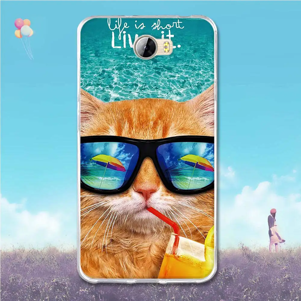23 Для huawei Honor 5A 5 A чехол 5,0 '', Мягкий ТПУ силиконовый чехол, чехол, 3D сумка, милый чехол, Капа для huawei Y5 II Y5 2, чехол для телефона s - Цвет: 23