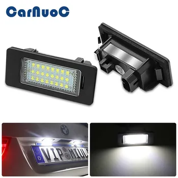 

2 Pcs For BMW E82 E90 E91 E92 E93 M3 E39 M5 E60 E61 M5 E70 E71 E72 X6 X5 Car Canbus Lamp License Plate Light Led Tail Bulbs