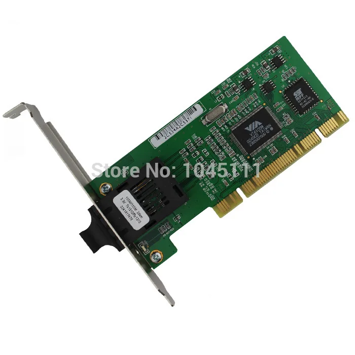 Сетевой адаптер Winyao WY6105FX 100Base-FX PCI Ethernet NIC PXE бесдисковый многорежимный/одиночный