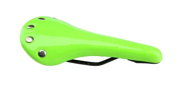 CRMO 4130 стальная винтажная заклепка дорожный велосипед велосипедное седло чехол для сиденья фиксированная Шестерня гоночная дорожка Ретро Чехол на седло - Цвет: Зеленый