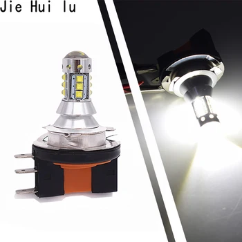 

2Pcs Car White H15 Led Fog Lamp 80w 12V Headlight Driving High Beam Light Head Lamp For Golf 7 R-Line Golf 7 2014 2015 2016