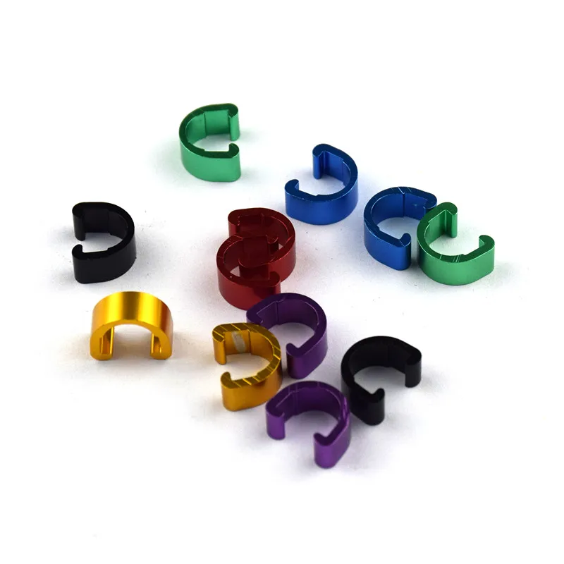 

10pcs Bike Bicycle Cycle MTB C-Clips Buckle Hose Brake Line Gear Cable Housing Guide Brake Deduction Bicycle Accessory Cables