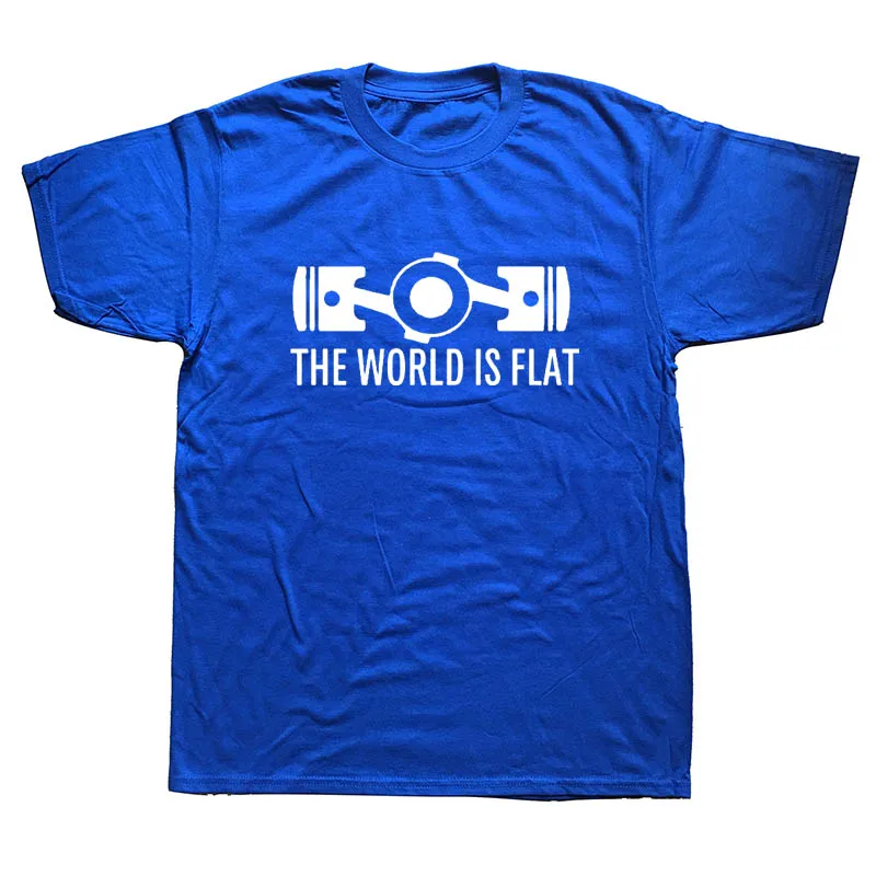 

WEELSGAO The World Is Flat Engine T Shirt Short Sleeve Custom T-shirts New Style O-neck Cotton 3d T Shirts