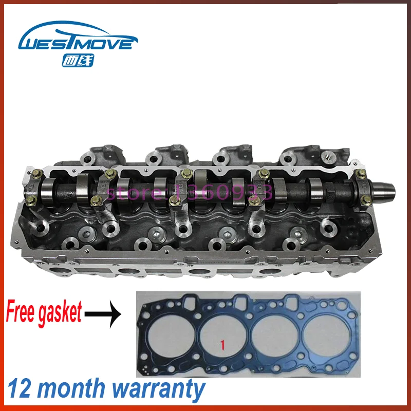 complete cylinder head assembly for Toyota Land Cruiser 4 Runner Hi Lux