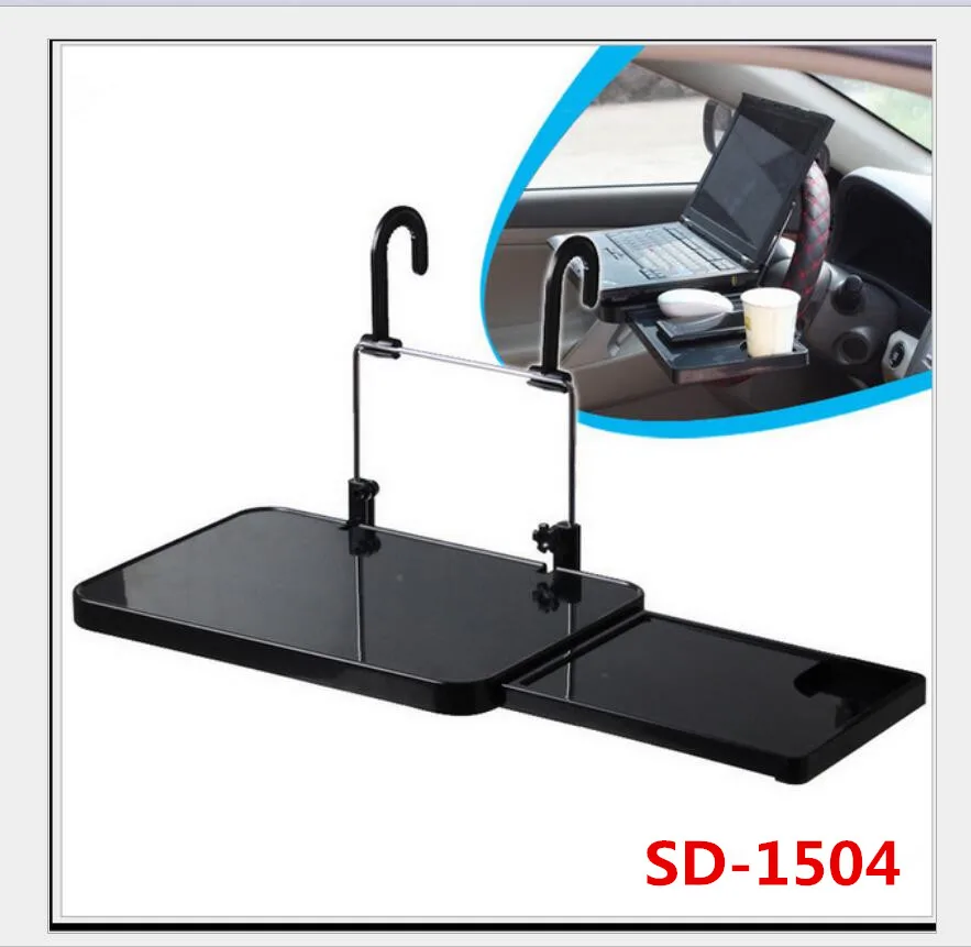  Free shipping car laptop holder multi purpose vehicle folding computer desk dining table T2036