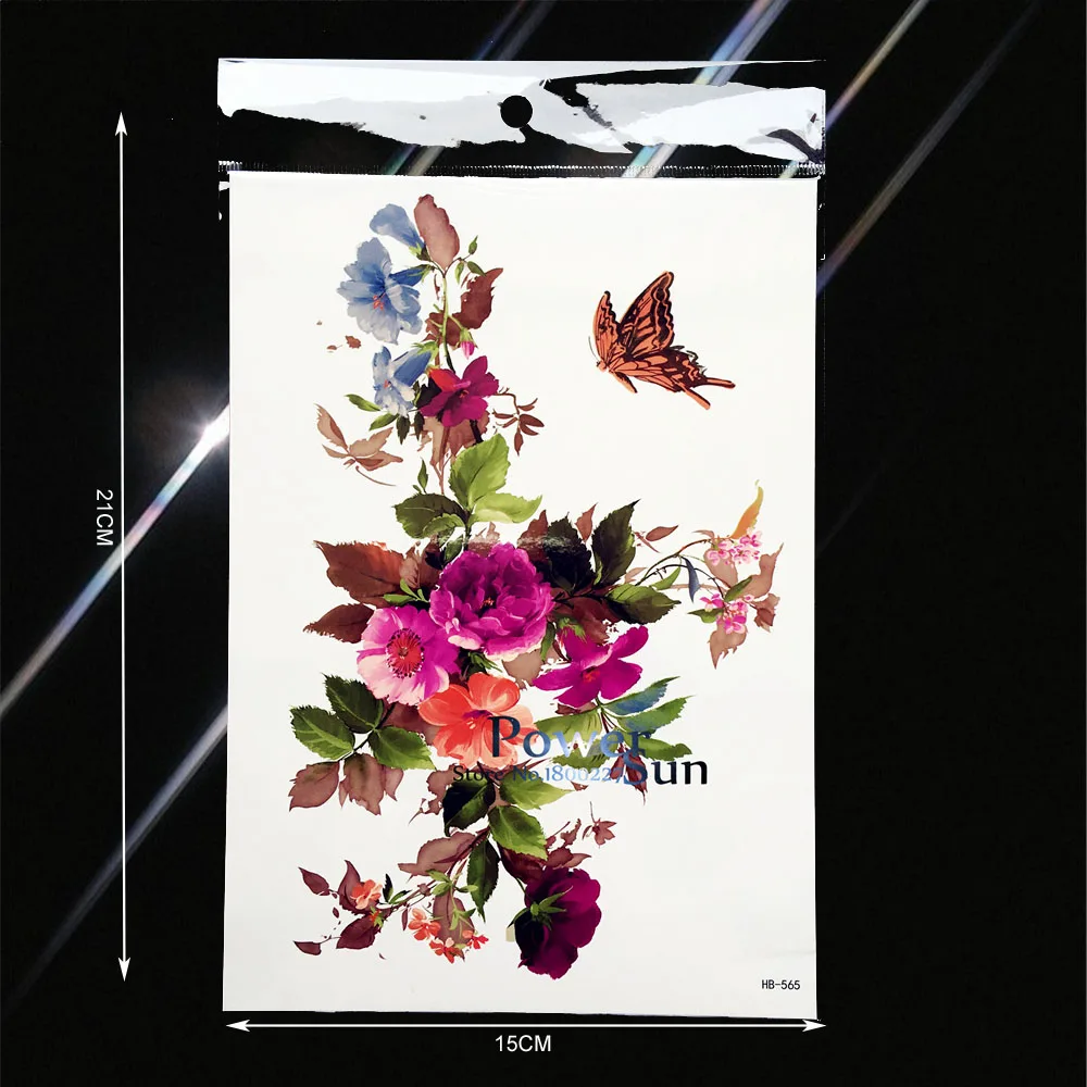 Online kopen wholesale chinese tattoos bloemen uit china chinese ...