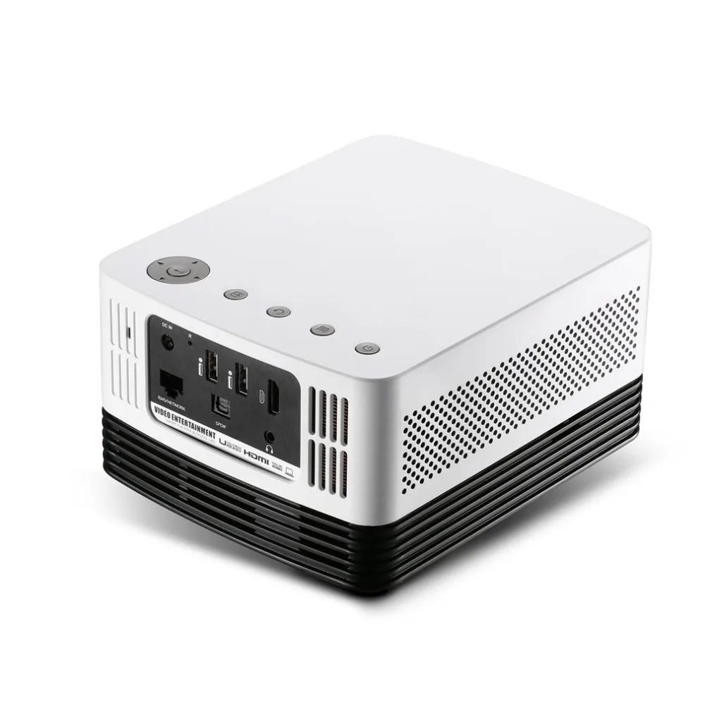 J20 DLP جهاز عرض (بروجكتور) ليد ل الروبوت 6.0 دعم 4 K 1080 P فيديو فك WIFI بلوتوث المسرح المنزلي Proyector