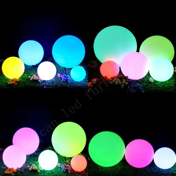 Helle Schöne LED Beleuchtung rgb kann Lade Arbeits Steuerung durch Fernbedienung Ball Beleuchtung Indoor oder Outdoor