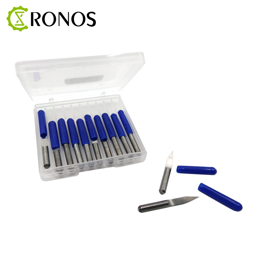 

Free Shipping 10PCS 3.175mm Flat Bottom Engraving Bits Precise CNC Router Tools V Cutting Knife Carbide Carving Cutters