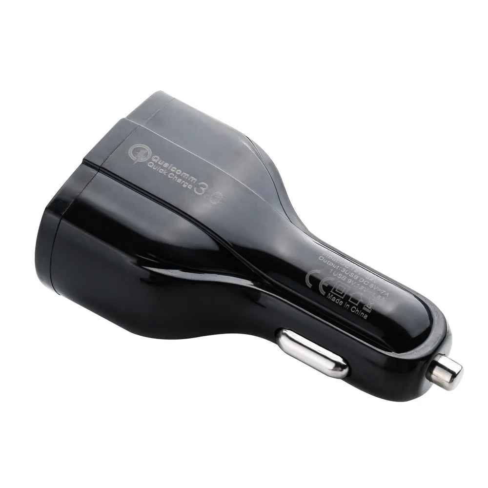 GM прикуриватель USB быстрое зарядное устройство для передачи QC3.0 обтекаемая гладкая и прочный зарядное устройство с 3 usb-портами для зарядки мобильного телефона адаптер#10