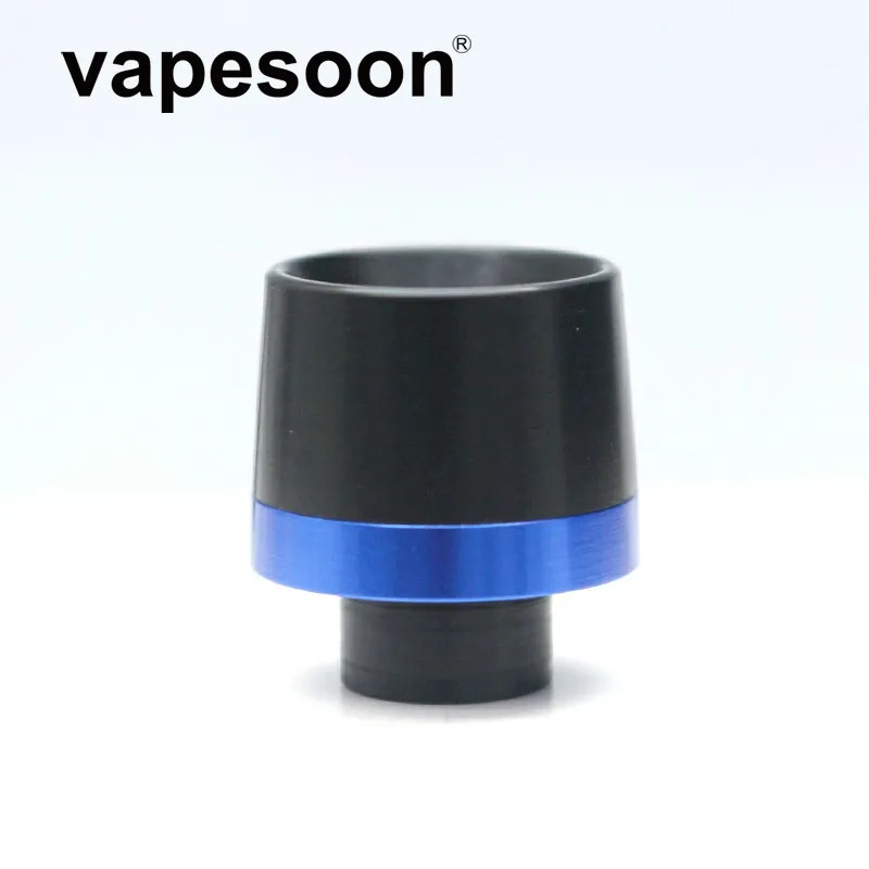 100 шт подлинный VapeSoon 510 POM+ алюминиевый материал капельный наконечник для валирийского танка атомайзера TFV8 ребенка TFV12 ребенка принца и т. Д - Цвет: Синий