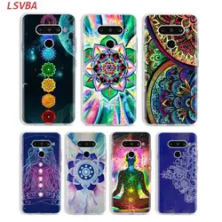 На Алиэкспресс купить чехол для смартфона matte silicone case mandala chakra yoga for lg k40 q8 q7 q6 v50(5g) v40 v35 v30 v20 g8 g7 g6 g5 thinq phone shell