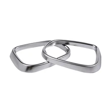 For Jaguar XE X760 2015 2016 ABS Chrome Car-Styling Accessories Car Door Wing Mirror Eyebrow Cover Trim 2pcs