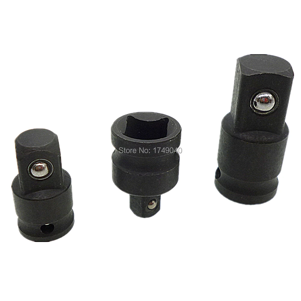 

3pc Step Down Adaptors 1/2" 3/8" 1/4" Square Drive Impact CR-MO Socket Wrench Reducer Adapter Converter Set Tools Kit