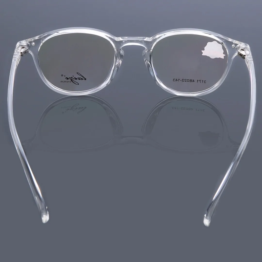 Mayitr 1pc Retro Unisex Optical Eyeglass Frame High Quality TR90 Clear Transparent Full Rim Eyeglasses Frames