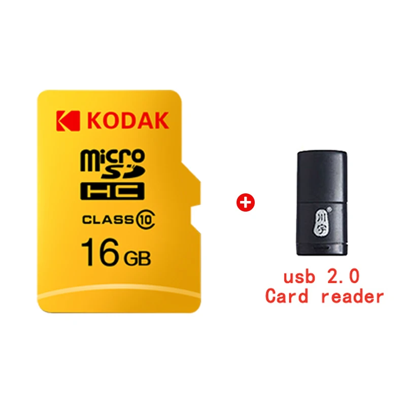 Kodak micro sd карта 16 ГБ 32 ГБ 64 ГБ 128 ГБ SDXC/SDHC класс 10 Флэш-карта памяти micro sd 32 Гб sdcard для смартфонов/камер - Емкость: 16GB-C286