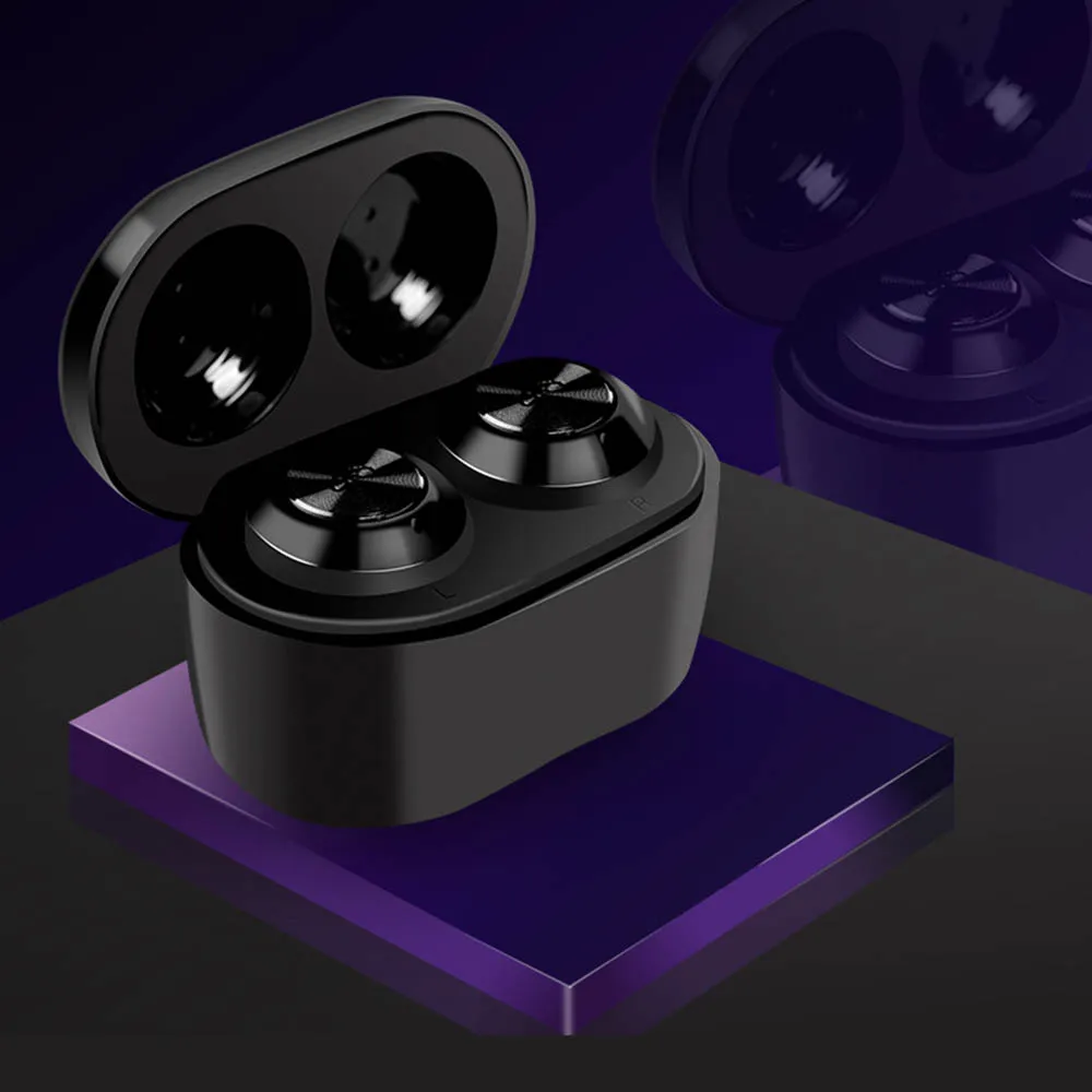 Hot Sale Mini Wireless Bluetooth Earphone TWS 5.0 True Wireless Stereo Earbud Headset with Mic and Charging Box