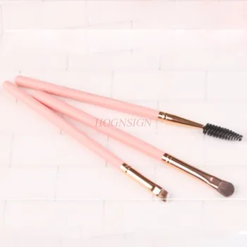 

3 Pcs Makeup Brush Beginner Makeup Set Brush Full Set Of Eyeshadow Eyelash Lip Makeup Eye Set Sale