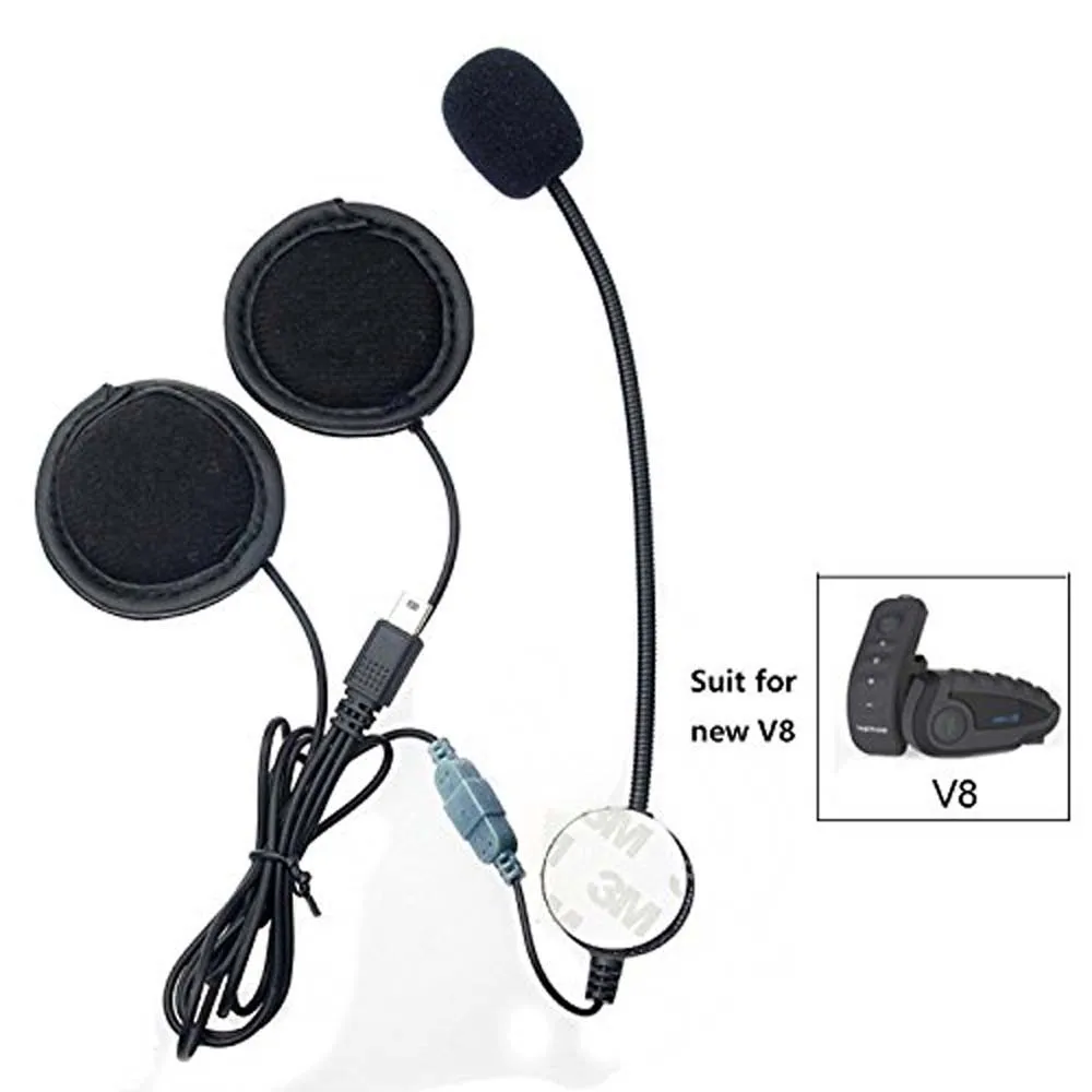 Motorcycle Headsets, Bti Microphone Headphone