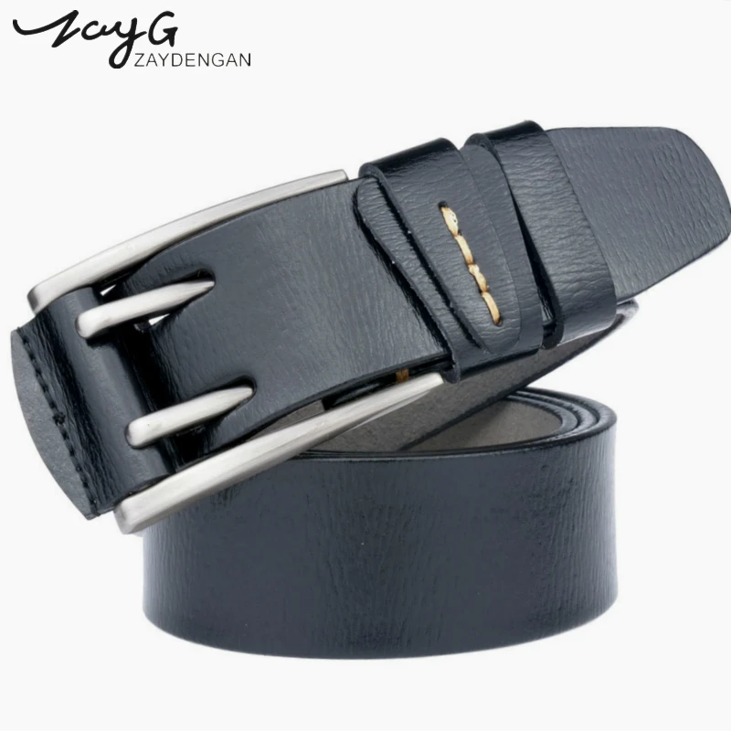 leather belts for men cowboy Luxury strap brand male vintage fancy jeans designer belt men