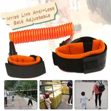 Регулируемый Детский ремень безопасности для малышей, детский трость, соединитель на запястье, анти-потеря, детский ремень, прогулочный помощник, детский браслет для ходунков