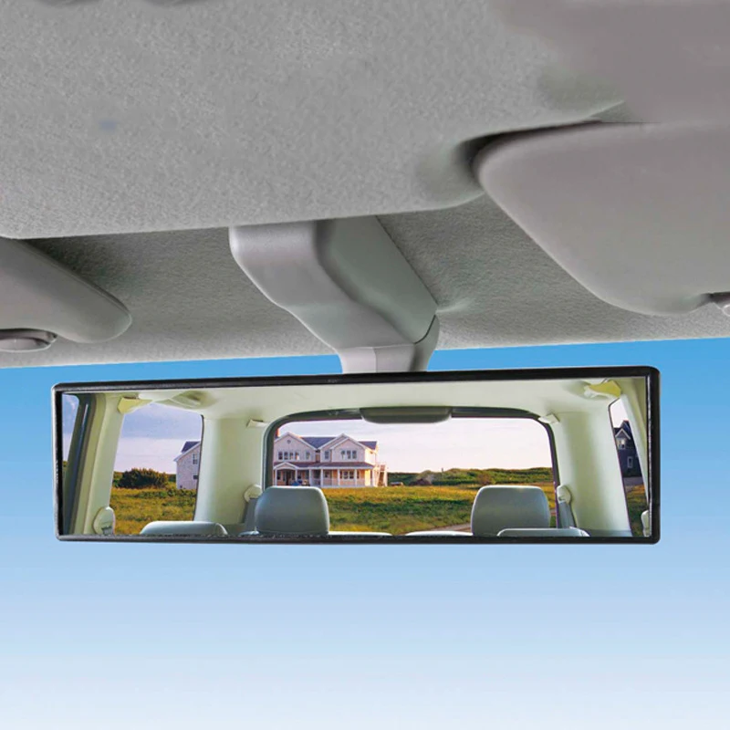 

Large field of view rearview mirror Car interior anti-glare mirror Wide-angle curved mirror General purpose car accessory