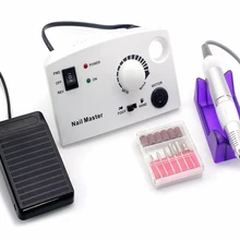 Профессиональный маникюр оборудование Маникюр 35000 об./мин Электрическая дрель для ногтей набор керамический сверло для ногтей шлифовальная лента аксессуары для ногтей