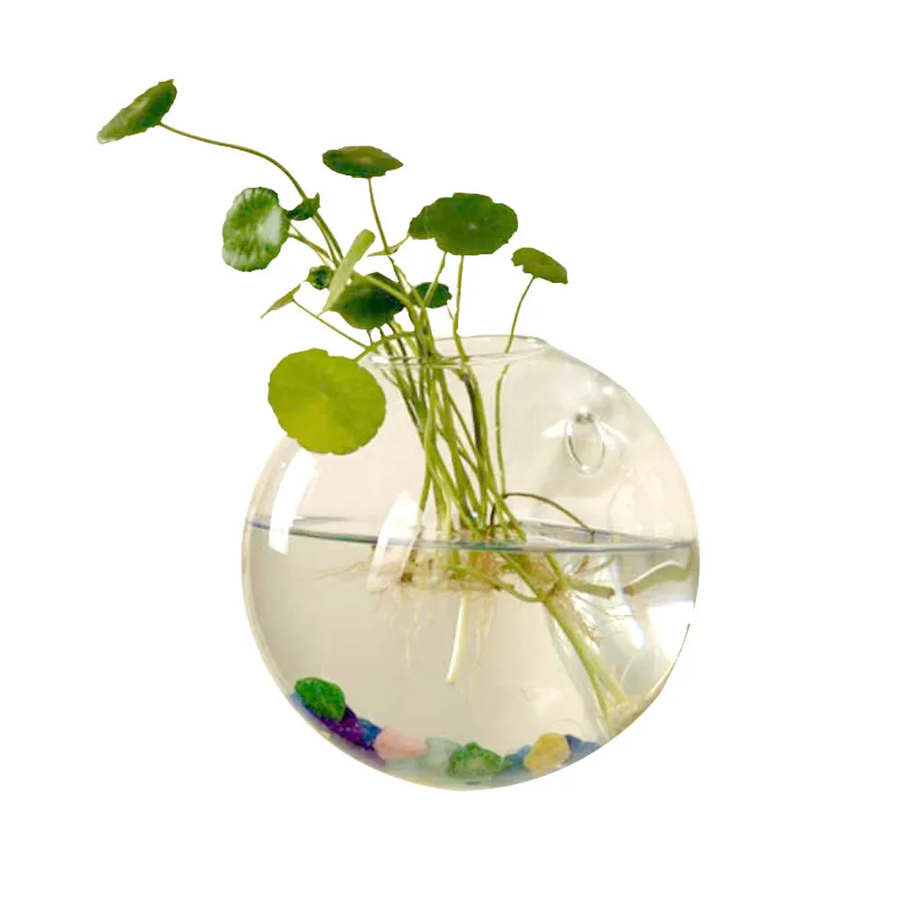 Подвесной цветочный горшок хрустальный стеклянный подсвечник домашний свадебный ужин Декор аквариумный контейнер для аквариума