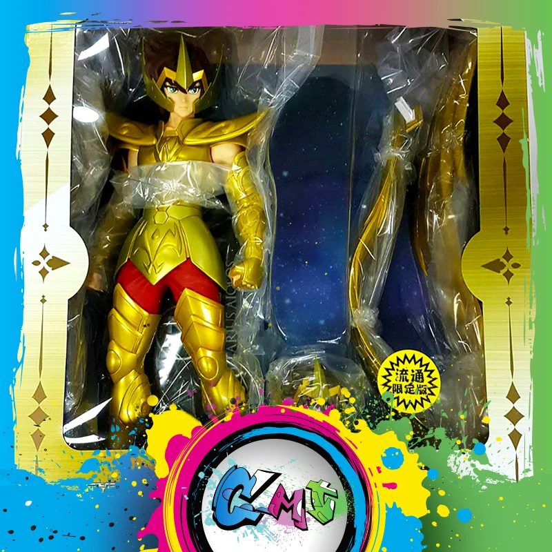 

CMT IN Stock BANDAI Tamashii Gold Saint Sagittarius Aiolos (Limited Circulation) Anime Toys Figure