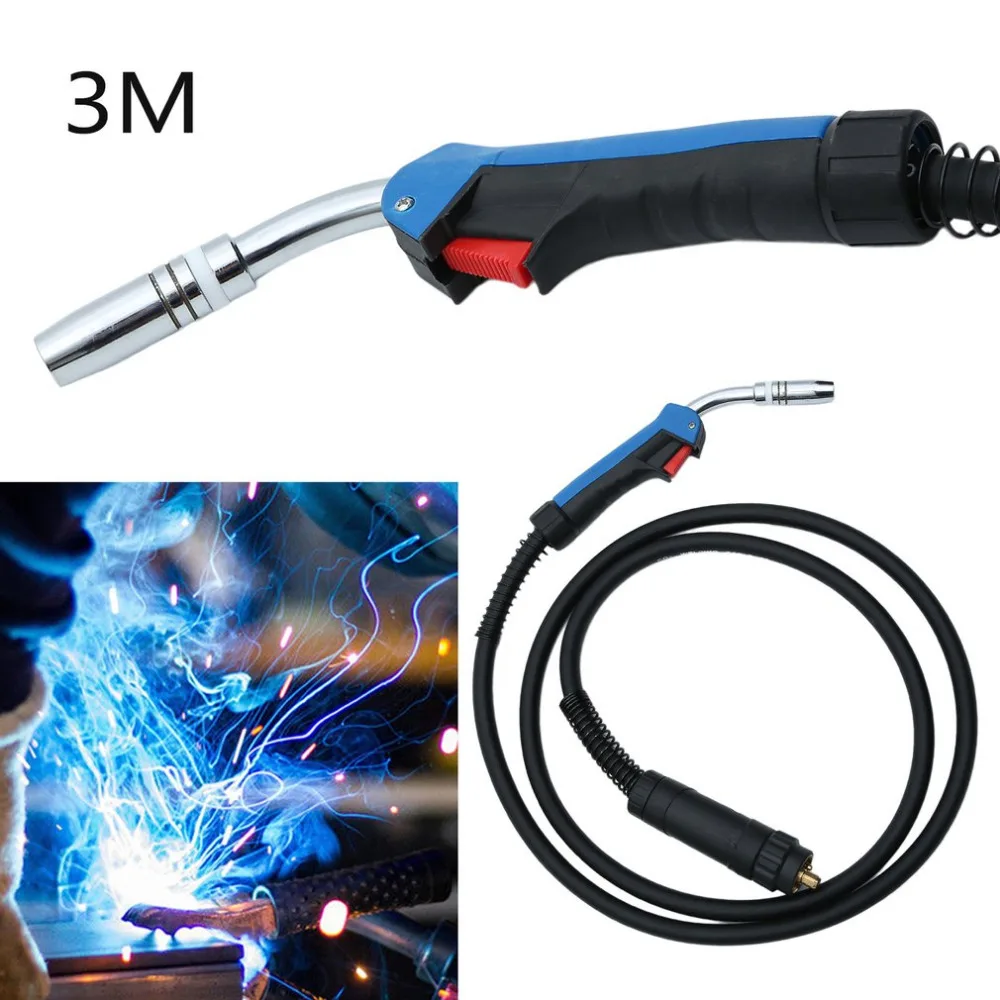 

Professional MIG MAG Welding Torch MB25 DL3M Welding Gun With Euro Central Connector For Welding Machine Heating Tools