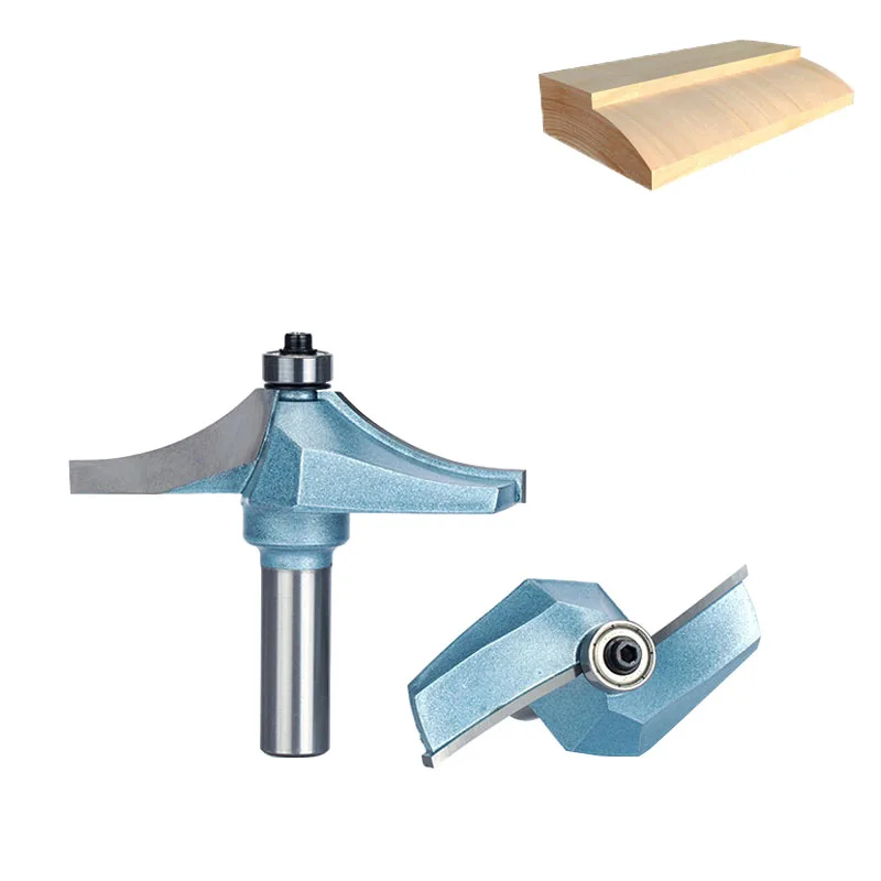 

HUHAO 1pc 1/2" Shank Router Bits For Wood Tungsten Carbide Cutter Bit Industrial Grade Woodworking Tools