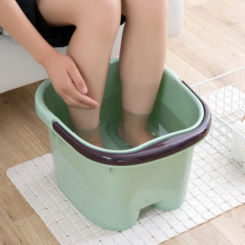 

2019 Creative Thick Plastic Foot Bath Home Decoration Foot Bath Plastic Tub Furnishing Foot Bath Tub Accessories Eco-Friendly