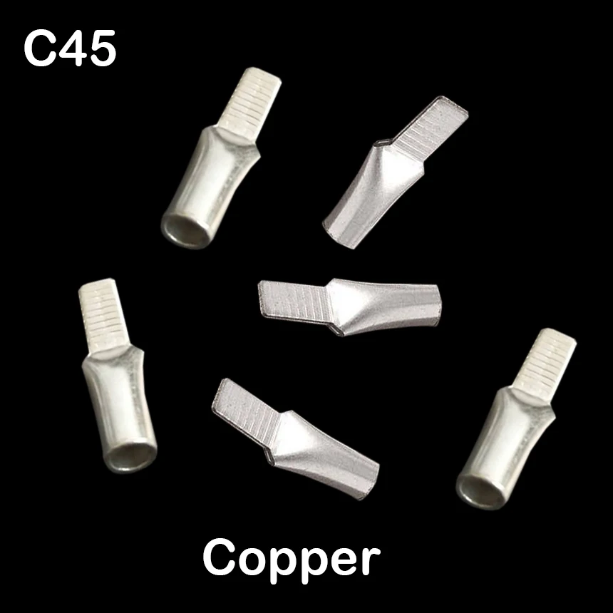C45 Pin-Shaped Naked Terminal copper terminals made in China
