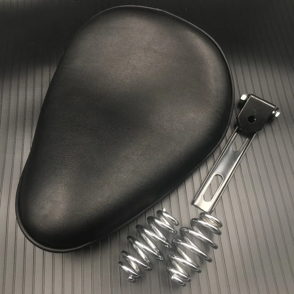 

For Harley Dyna Sportster XL883 XL1200 Custom Bobber Chopper Honda Yamaha Kawasaki Motorcycle Solo Seat Bracket Black