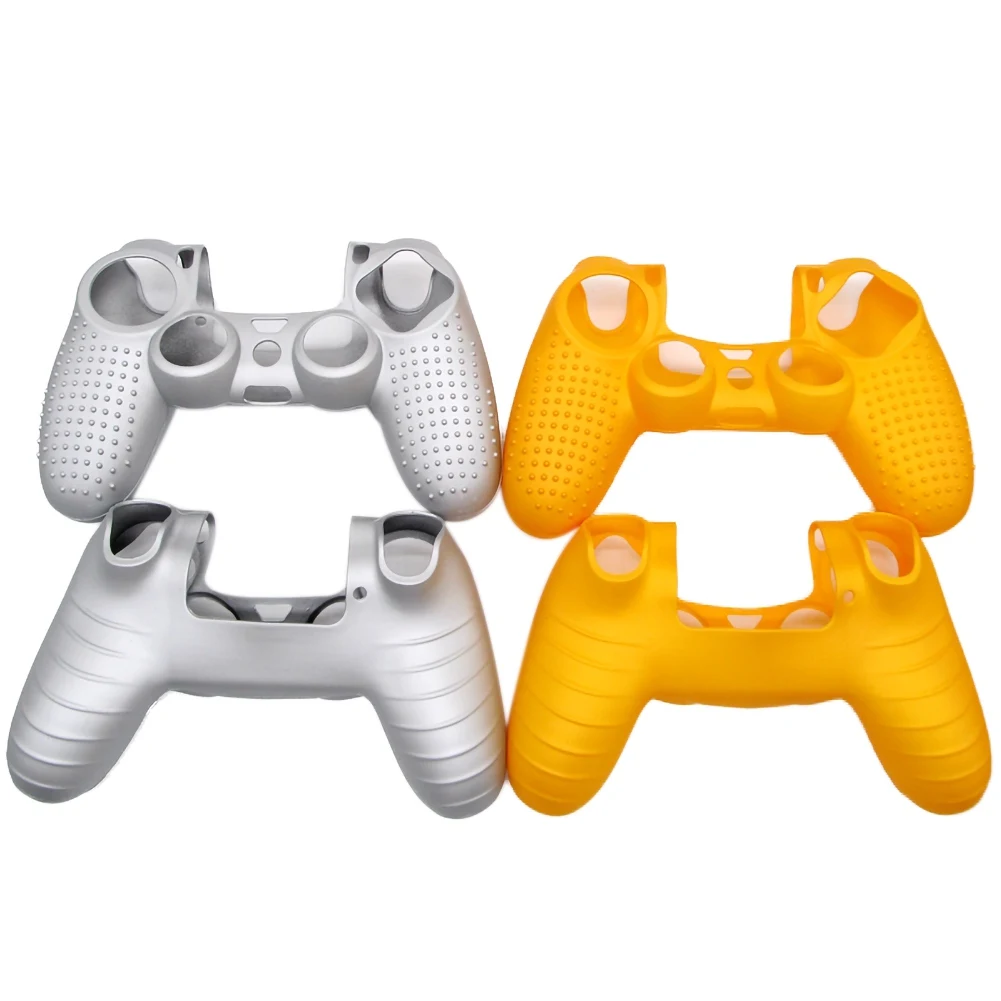 Противоскользящий силиконовый чехол для Sony Playstation4 Dualshock 4 PS4 тонкий контроллер и ручка колпачки чехол для джойстика подставка под руку