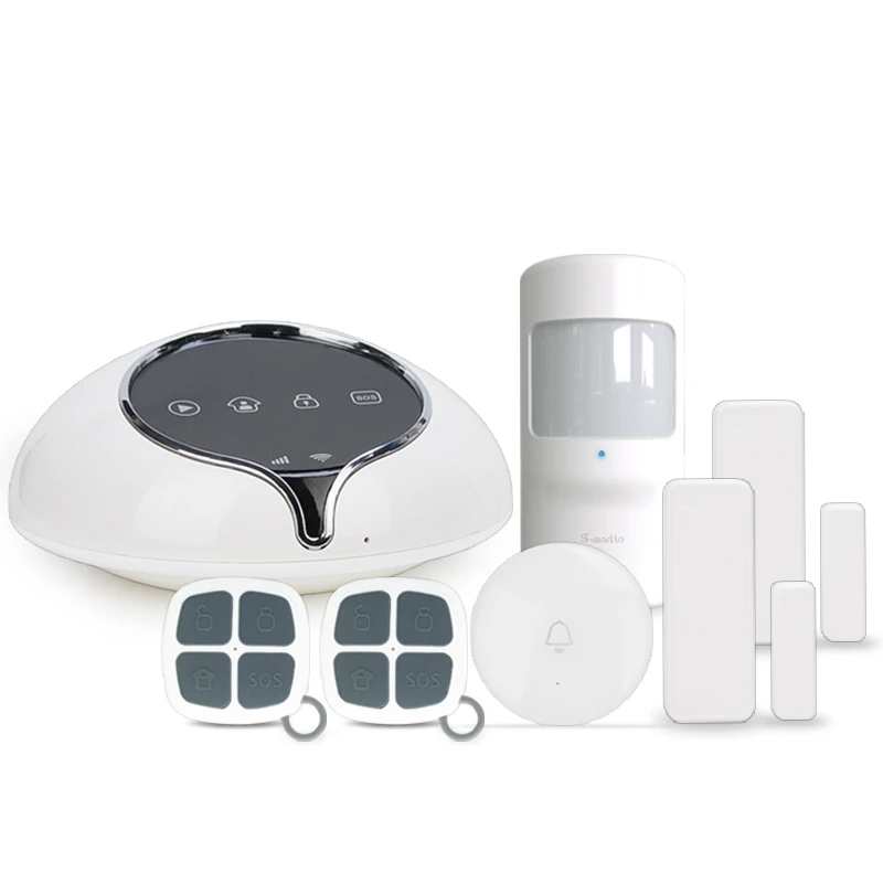 433Mhz GSM /WIFI Alarm System Wireless smart home security wifi alarm system 433Mhz GSM /WIFI Alarm System Wireless smart home security wifi alarm system