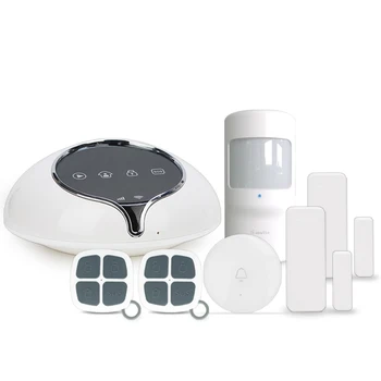 

433Mhz GSM /WIFI Alarm System Wireless smart home security wifi alarm system