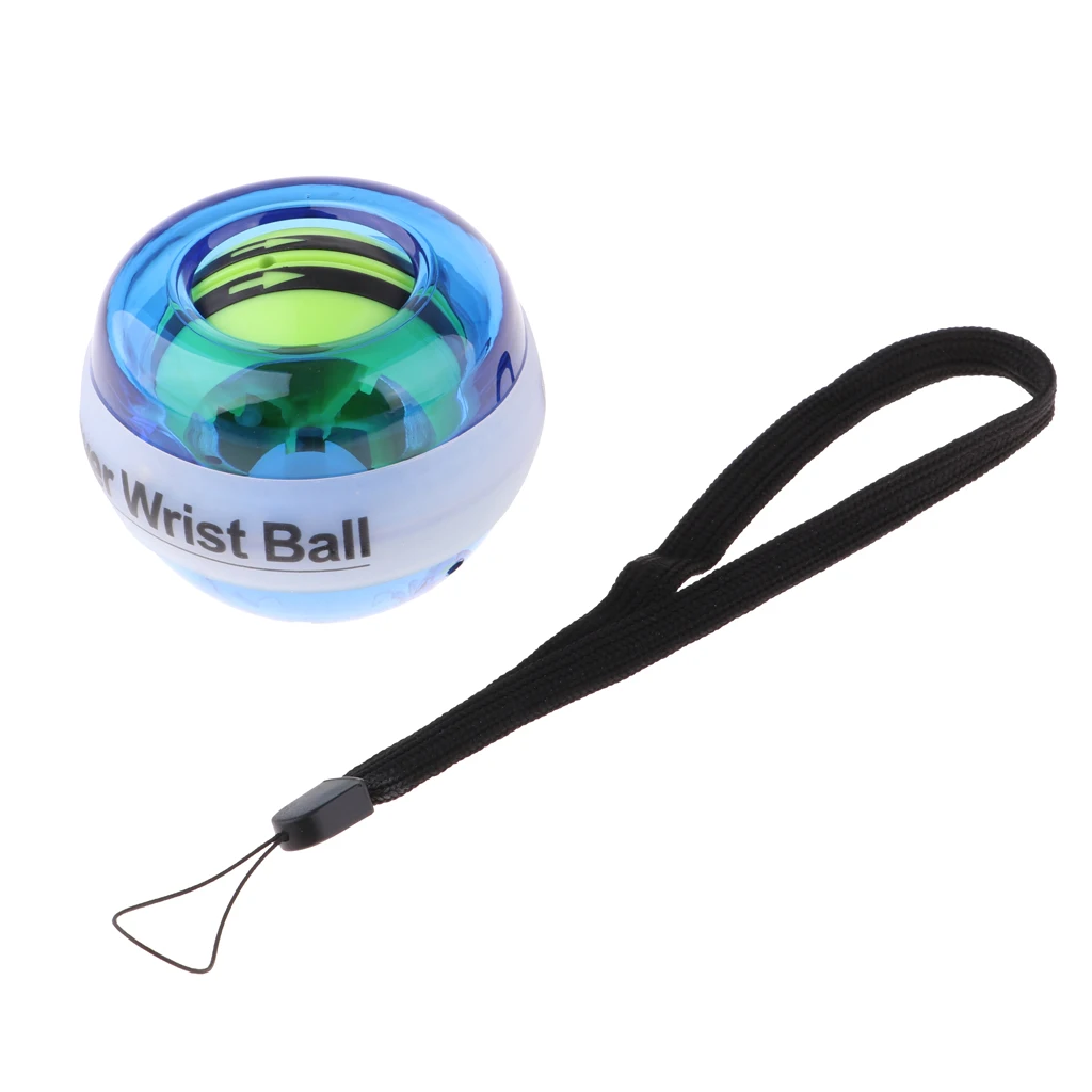 Power Wrist Trainer Ball and Wrist Strength Training Builder - Strengthen Fingers, Wrists, Hands, Forearms, Shoulders and Bicep