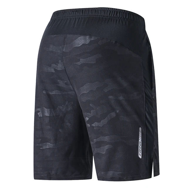 US $9.18 FANNAI Running Shorts Men Training Marathon Quick Dry Fitness Gym Printing Sport Shorts With Pocket
