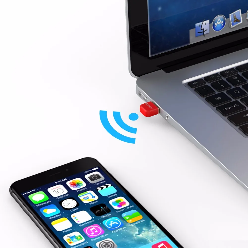 Bluetooth 4,0 адаптер USB ключ передатчик приемник для ПК для Windows Vista/для нового IPad 2,1/2,0/3,0(ORICO BTA-403