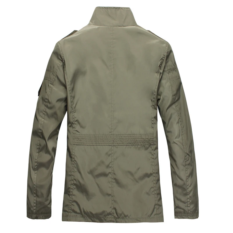 DIMUSI Mens Jackets Fashion Mens Anorak Hip Hop Streetwear Jackets Man Casual Slim Thin Windbreaker Overcoats Men Trench Coats