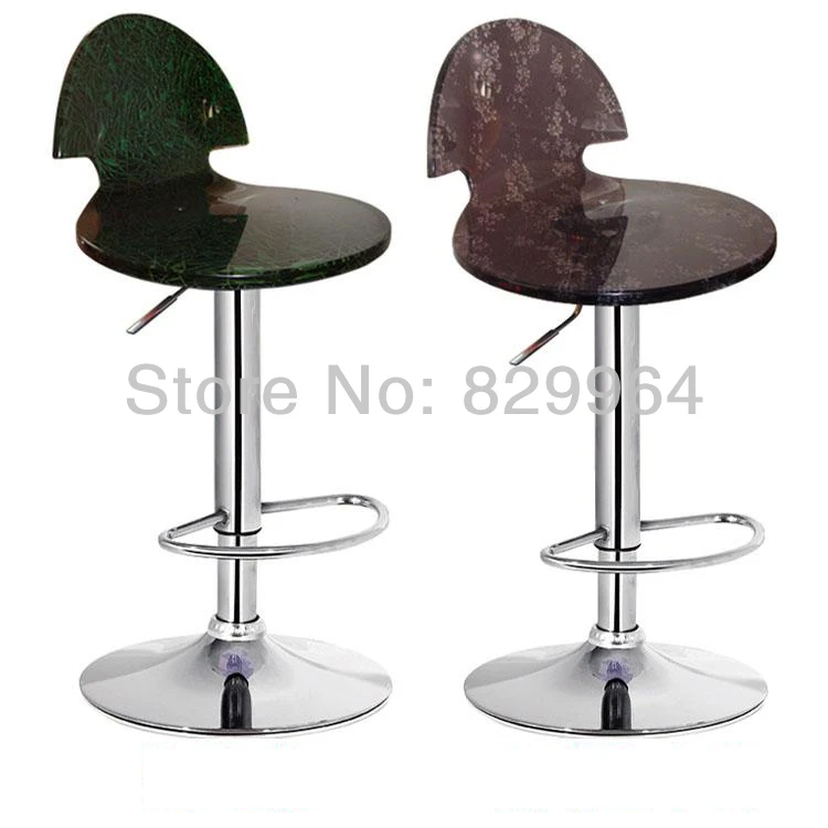Crystal color bright bar chair, rotary elevated metal chairs, metal chairs, bar furniture, living room furniture Crystal color bright bar chair, rotary elevated metal chairs, metal chairs, bar furniture, living room furniture