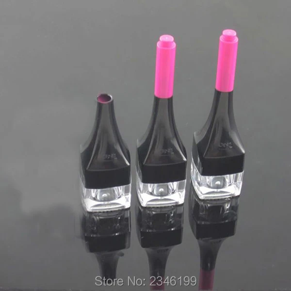 6ML40pcs/лот Модные Пустые флакон для подводки век, высший сорт блеск для губ упаковка, круглые/квадратные тени для век порошок бутылка, косметический контейнер